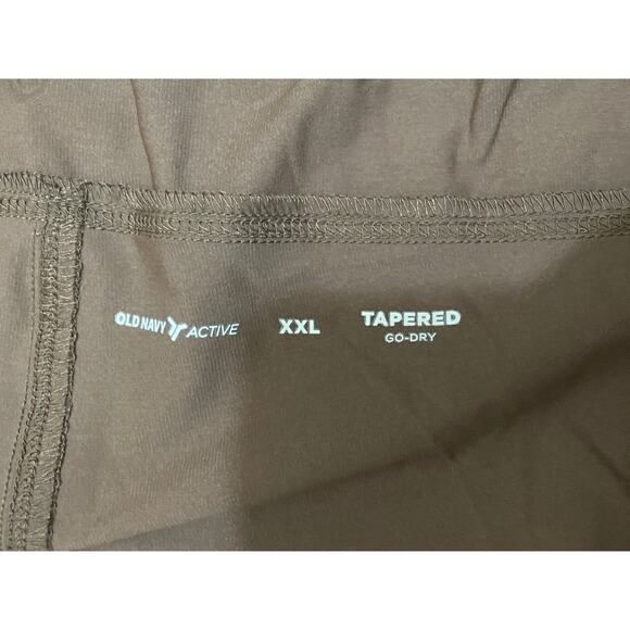 Old Navy Go Dry Tapered Brown Pull On Lightweight Athletic Pants Women's XXL NWT - Picture 6 of 8